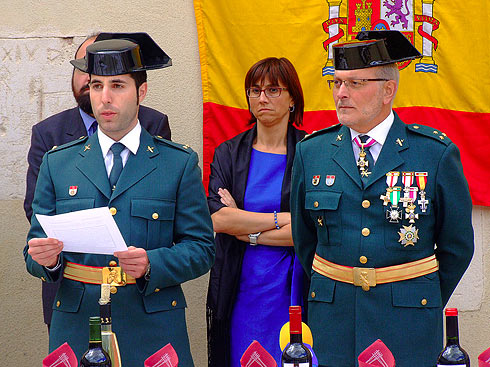 Festividad del Pilar 2012. Guardia Civil de Aranda de Duero.