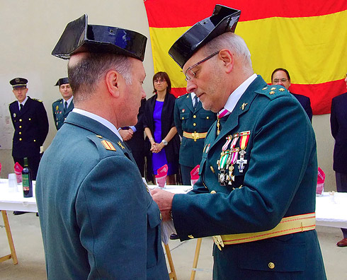 Festividad del Pilar 2012. Guardia Civil de Aranda de Duero.