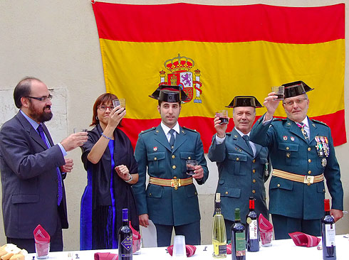 Festividad del Pilar 2012. Guardia Civil de Aranda de Duero.