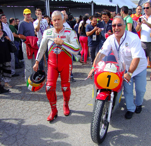 Giacomo Agostini y la legendaria MV Augusta