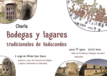 Cartel informativo de la charla en Vadocondes Cartel informativo de la charla en Vadocondes
