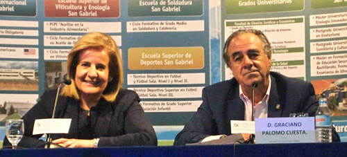 Fátima Bañez y Graciano Palomo Cuesta Fátima Bañez y Graciano Palomo Cuesta