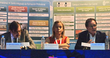 Antonio Papell, Belén Moleda y José Hervás Antonio Papell, Belén Moleda y José Hervás