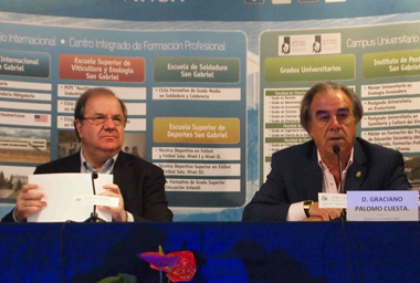 Un cartel nos informaba de cómo se llamaba Graciano Un cartel nos informaba de cómo se llamaba Graciano