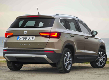 Imagen trasera del Seat ATECA Imagen trasera del Seat ATECA