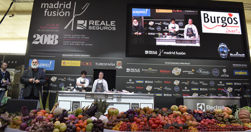 Presentación de los cocineros burgaleses por Pérez de Andrés