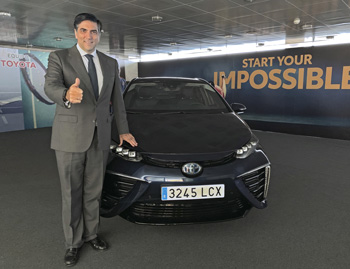 Miguel Carsi, presidente y CEO de Toyota España Miguel Carsi, presidente y CEO de Toyota España