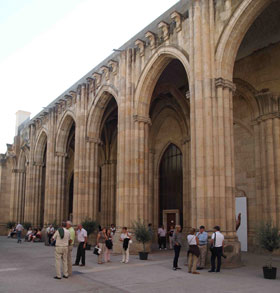 Nave lateral del lado de la epístola (al saliente)