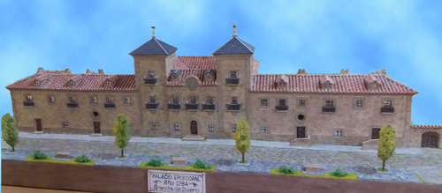 Palacio Episcopal. Primer Cuartel de la Guardia Civil en Aranda en 1845 Palacio Episcopal. Primer Cuartel de la Guardia Civil en Aranda en 1845