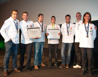 Rubén Osorio y Cristóbal Muñoz han sido los dos chefs ganadores Rubén Osorio y Cristóbal Muñoz han sido los dos chefs ganadores
