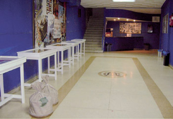 Año 2009. Exposición en el recibidor del Teatro Cine Aranda con motivo del 75 aniversario de su apertura Año 2009. Exposición en el recibidor del Teatro Cine Aranda con motivo del 75 aniversario