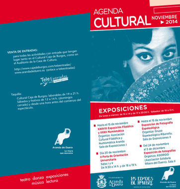Agenda Cultural de noviembre