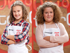 Finalistas de MasterChef Junior, Martina y Covadonga Finalistas de MasterChef Junior, Martina y Covadonga