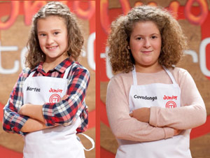 Finalistas de MasterChef Junior, Martina y Covadonga