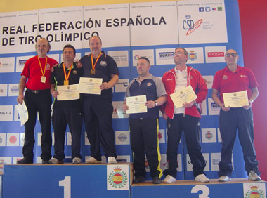 Pedro Laso con Medalla de Bronce 