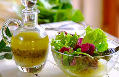 Salsas rápidas para ensaladas Vinagreta para ensaladas