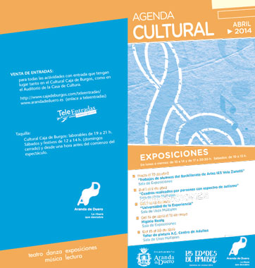 Agenda Cultural del mes de abril en Aranda de Duero