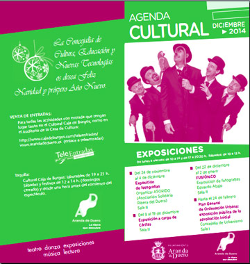 Agenda Cultural de diciembre