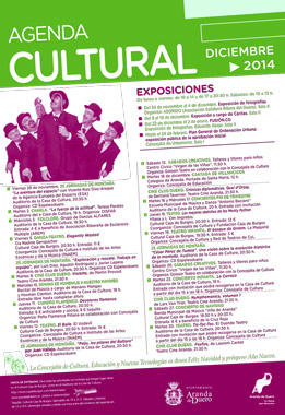 Agenda Cultural diciembre