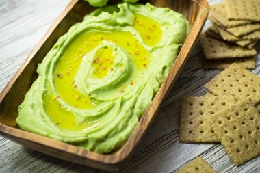 Humus de aguacate Humus de aguacate