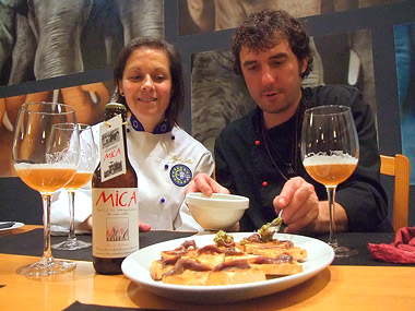 Maridaje de la cerveza Mica Maridaje de la cerveza Mica