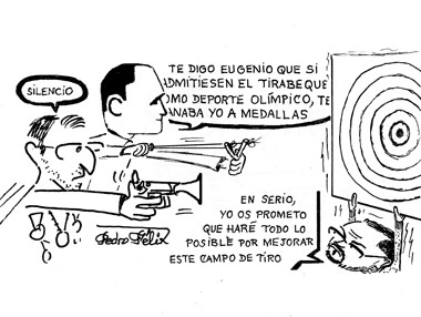 Viñeta: Pedro Félix García Viñeta: Pedro Félix García