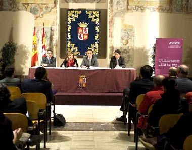 Alejandro García, María José Salgueiro, Cecilio Vadillo, Félix Ángel Martín