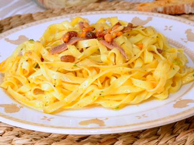 Pasta con Anchoas