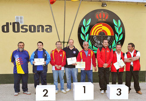 Oro por equipos armasarmas1 Extraordinarios resultados en Armas de Avancarga de Los Alcotanes