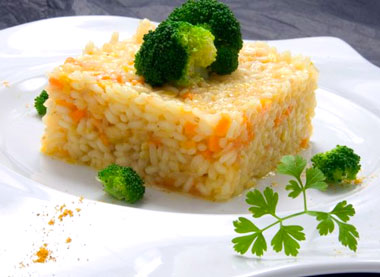 Arroz con verduras