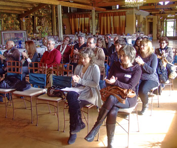 Acto de presentación de Arte Ayllón