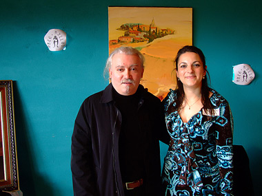 Cristino Díez (I) y Belén Quintana (D) Cristino Díez (I) y Belén Quintana (D)