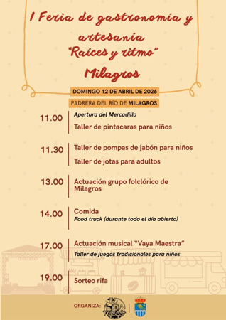Milagros celebra la I Feria “Raíces y Ritmo” con tradición, música y consumo responsable
