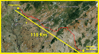 Itinerario de la prueba Ultratrail