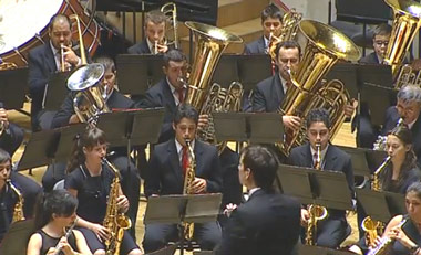 Banda de Música Vilatuxe, del Concello de Lalín, Pontevedra