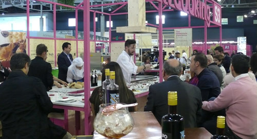 David Izquierdo hoy en Alimentaria David Izquierdo hoy en Alimentaria