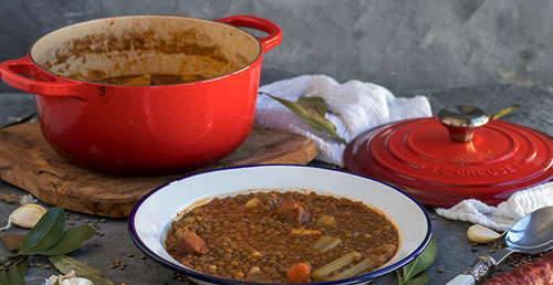Guiso de lentejas Guiso de lentejas