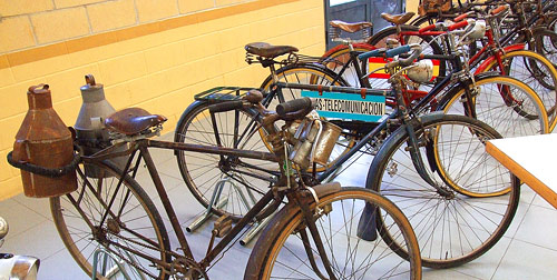 Fotografía: Javier Marqués | Algunas de las bicicletas expuestas