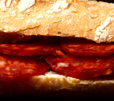 Bocadillo de chorizo