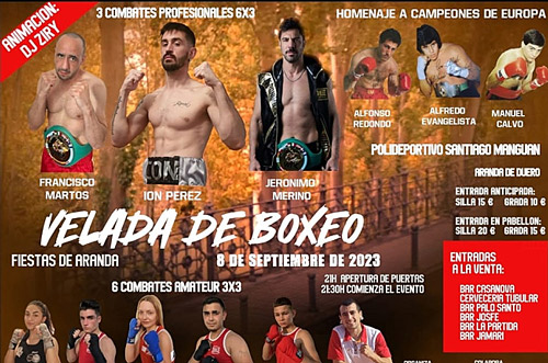 Velada de Boxeo en Aranda de Duero Velada de Boxeo en Aranda de Duero