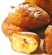 Buñuelos de plátano al ron