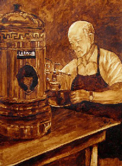 Máquina tradicional de café Máquina tradicional de café