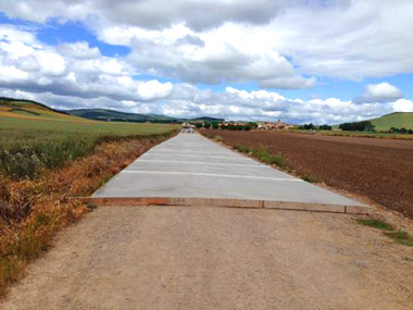 Tramo hacia Redecilla del Camino (Burgos) Tramo hacia Redecilla del Camino (Burgos)