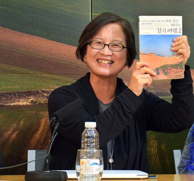 Kim Nam Hee hoy en Santo Domingo de la Calzada Kim Nam Hee hoy en Santo Domingo de la Calzada