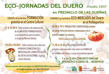 Eco-Jornadas del Duero en Fresnillo de las Dueñas Eco-Jornadas del Duero en Fresnillo de las Dueñas