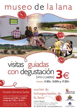 Cartel Museo Parque de la Lana