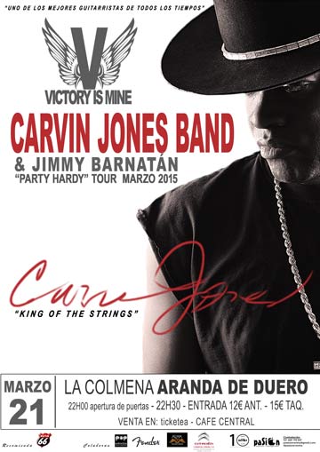 Carvin Jones Band & Jimmy Barnatán