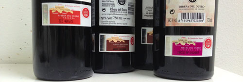 Vinos de la D O Ribera del Duero