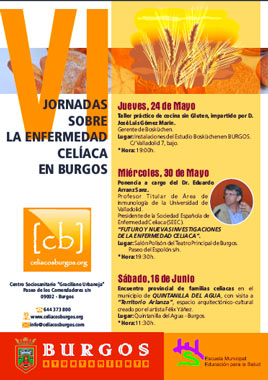 Jornadas sobre la enfermedad Celíaca en Burgos