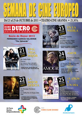 Cartel de la Semana del Cine Europeo